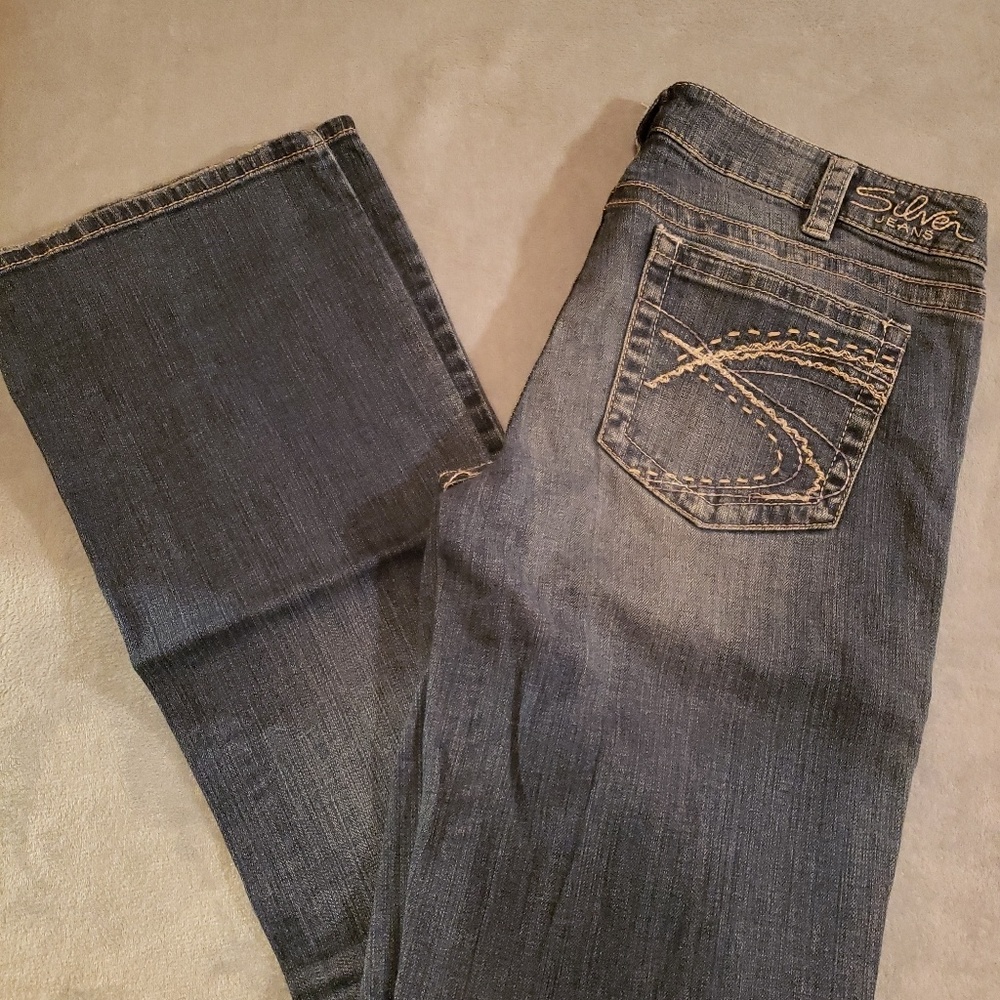 Women's Silver Jeans 33/33